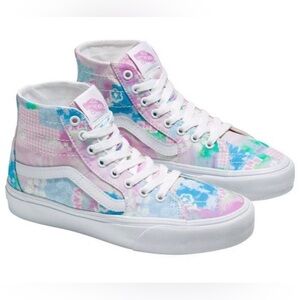 Vans Sk8 Hi Tapered VR3 Sunny Day Women’s US Size 8.5 Shoes Patchwork NWOB New